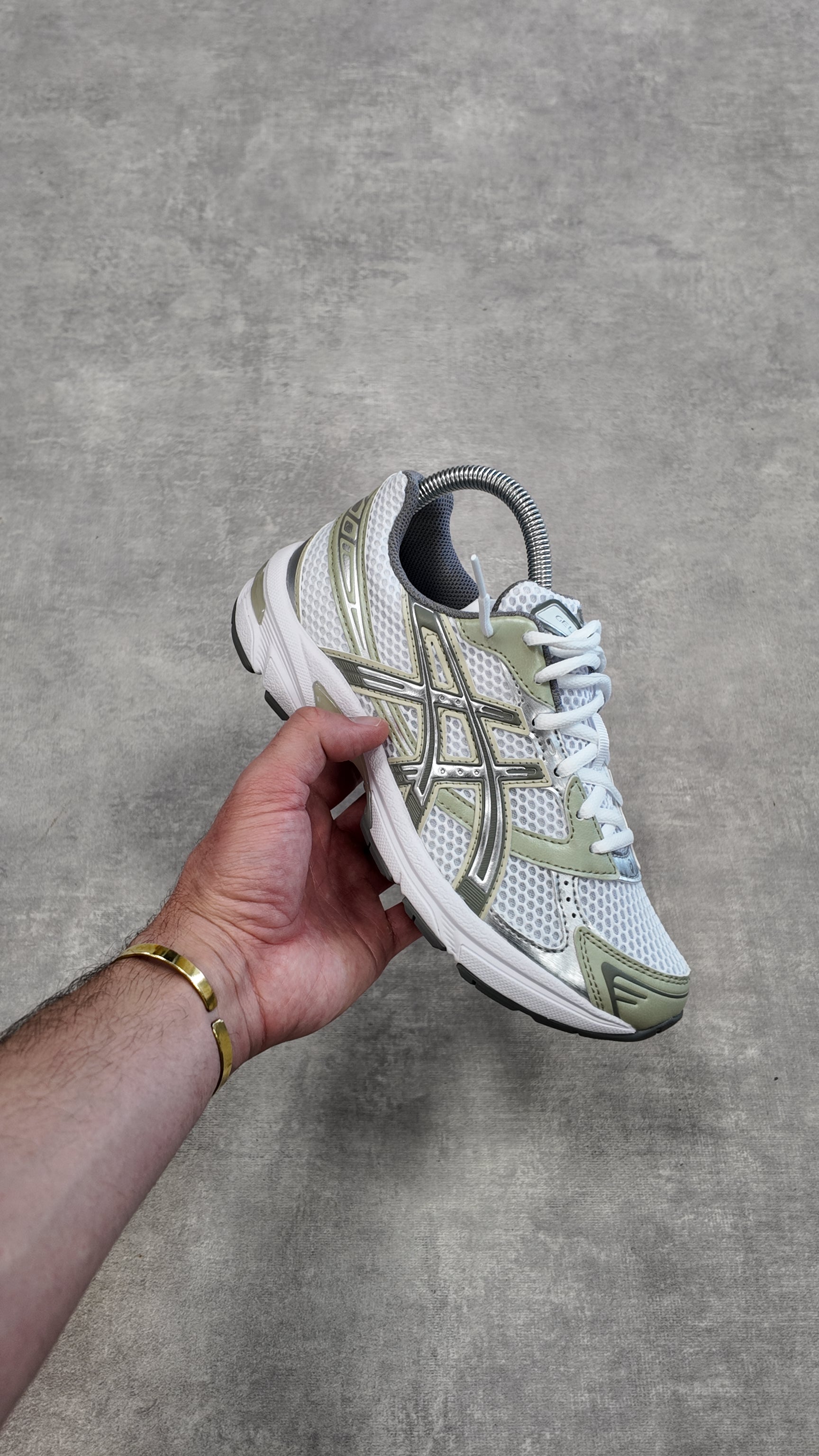 ASICS GEL-1130  WHITE/LEAF GREEN