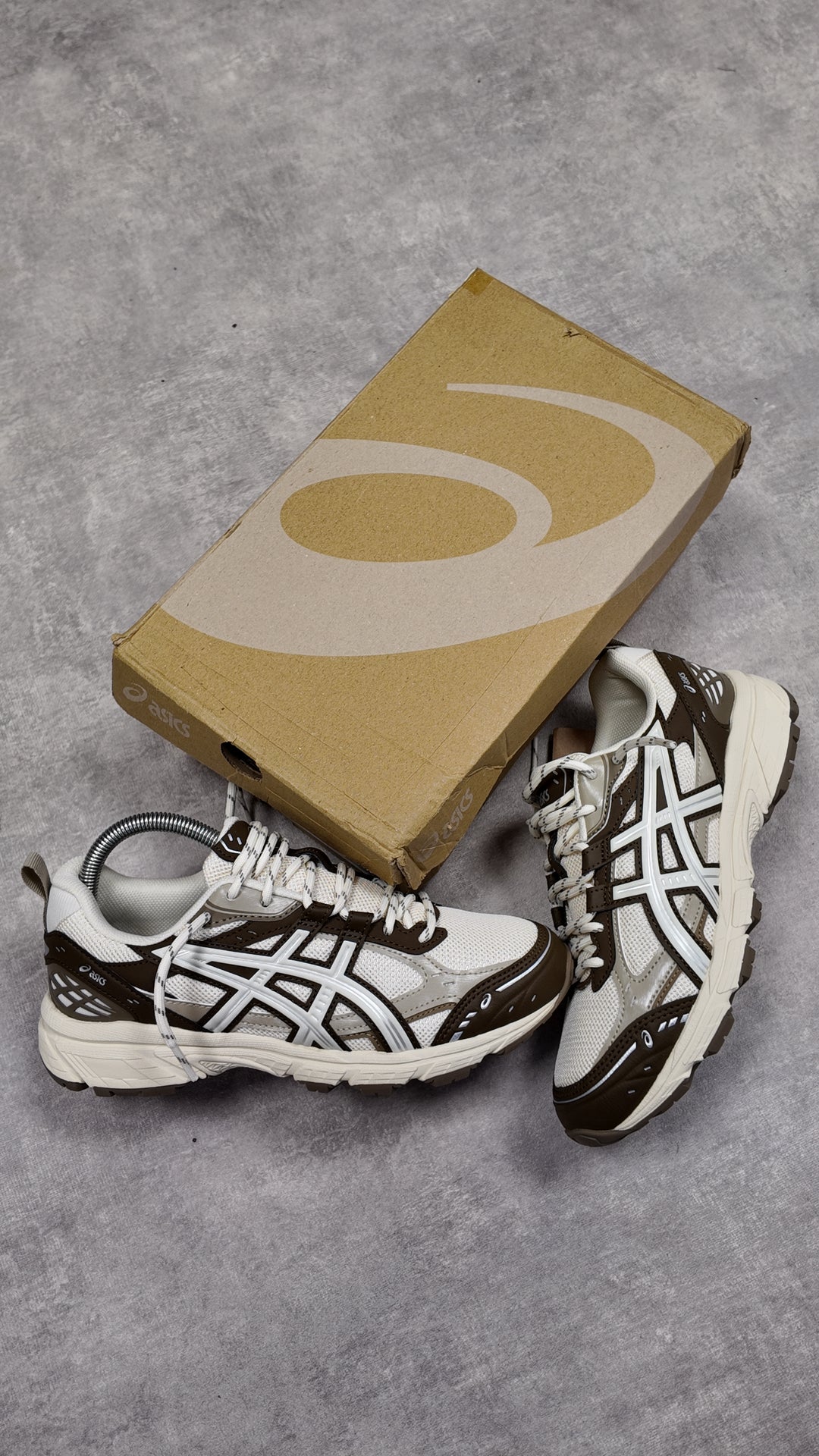 ASICS Gel-Nunobiki – Cream / Brown Storm