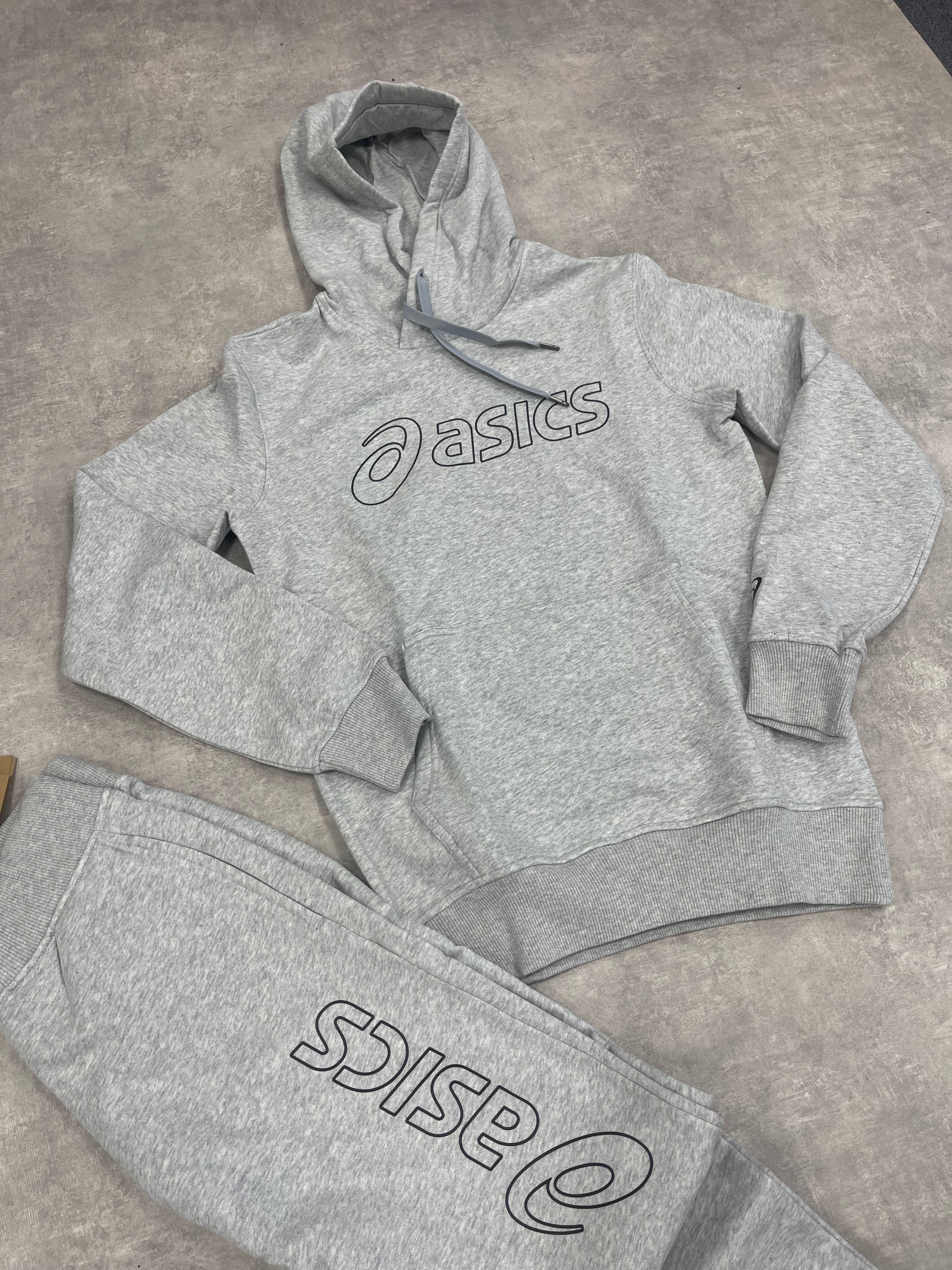 ASICS LOGO SPORT SWEATPANT - GREY