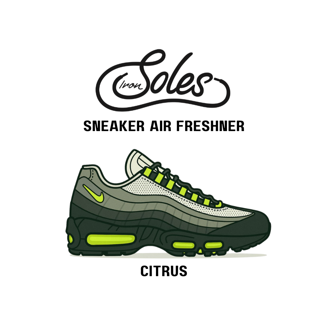 Sneaker Air Freshener – Citrus