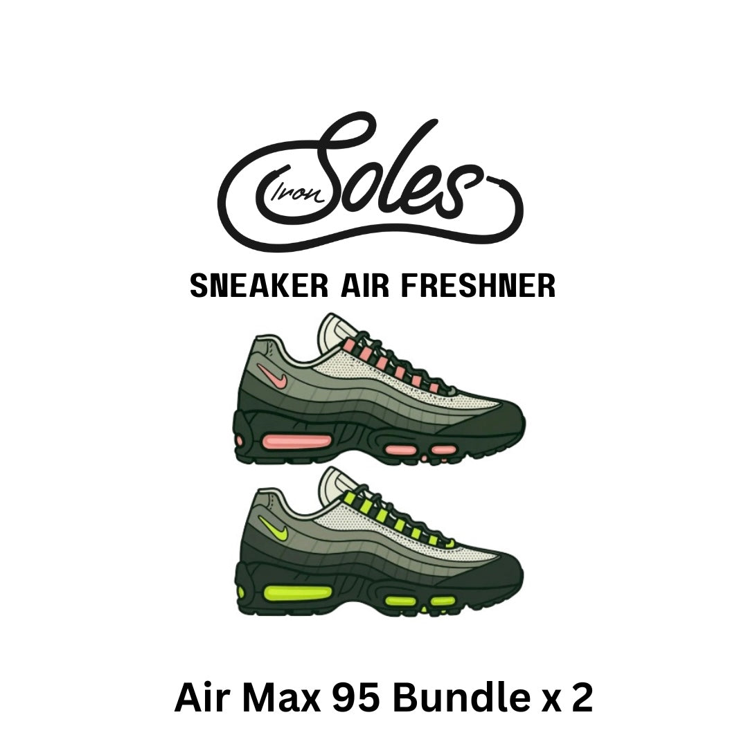 Sneaker Air Freshener – Air Max 95 Bundle (x2)
