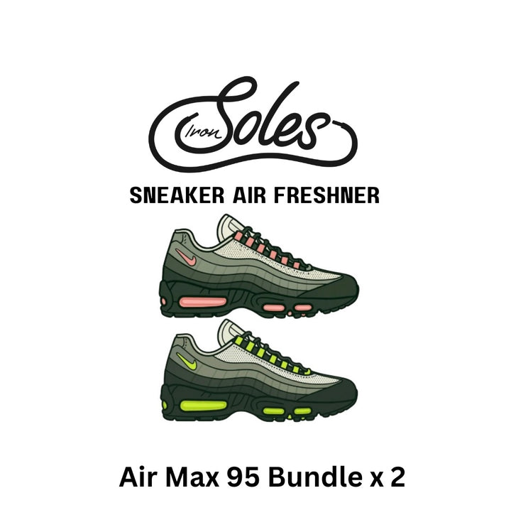 Sneaker Air Freshener – Air Max 95 Bundle (x2)