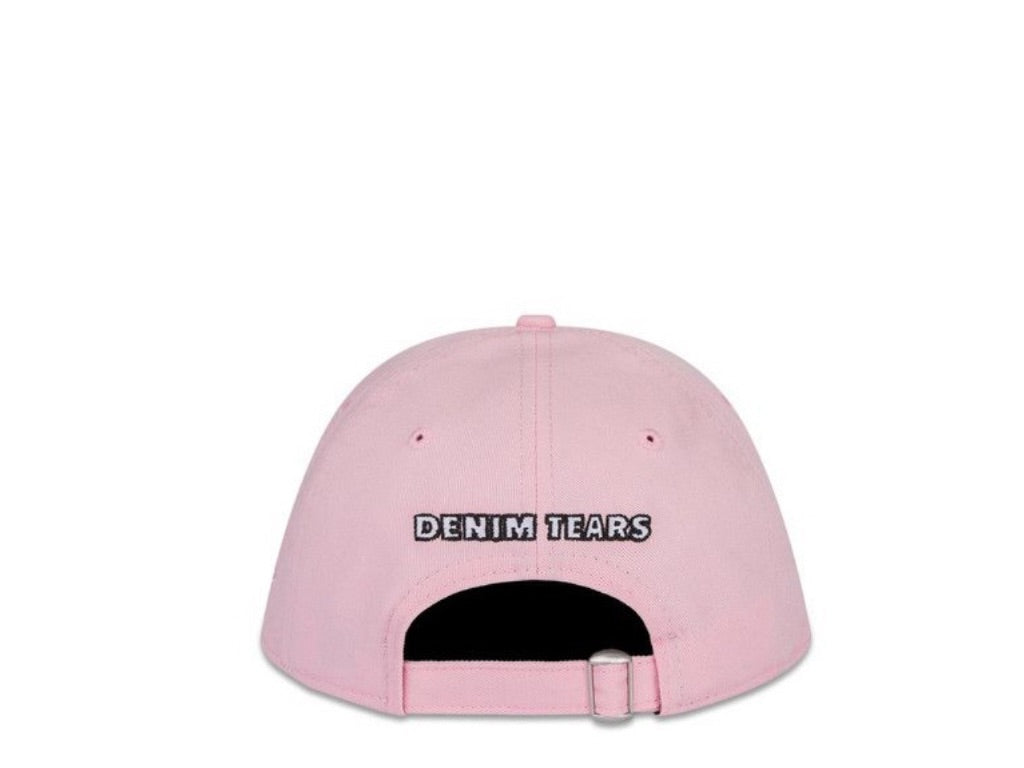 Denim Tears peace Wreath SnapBack Cap  Pink