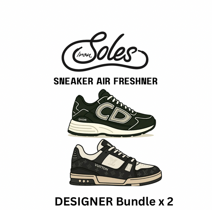 Sneaker Air Freshener – Designer Bundle (x2)
