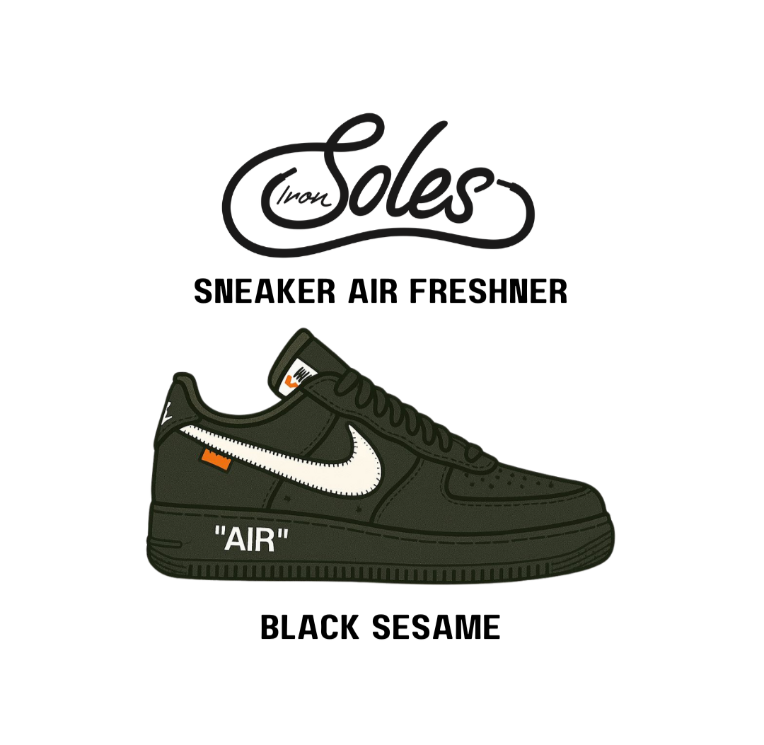 Sneaker Air Freshener – Black Sesame