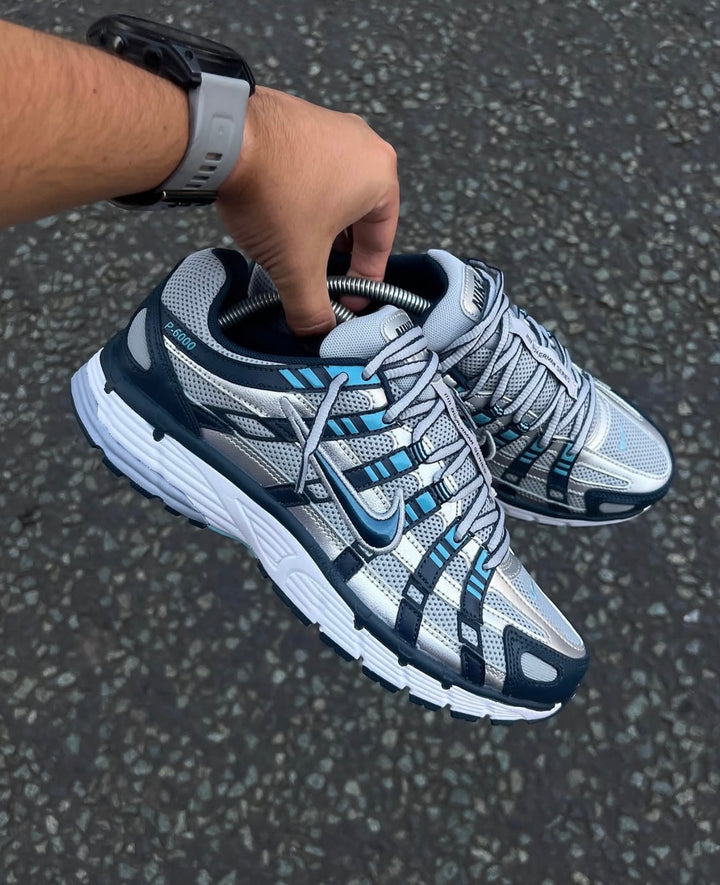 Nike P-6000 – Metallic Silver / Armoury Navy