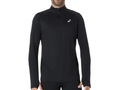 ASICS SPORT LONG SLEEVE 1/2 ZIP TOP - BLACK
