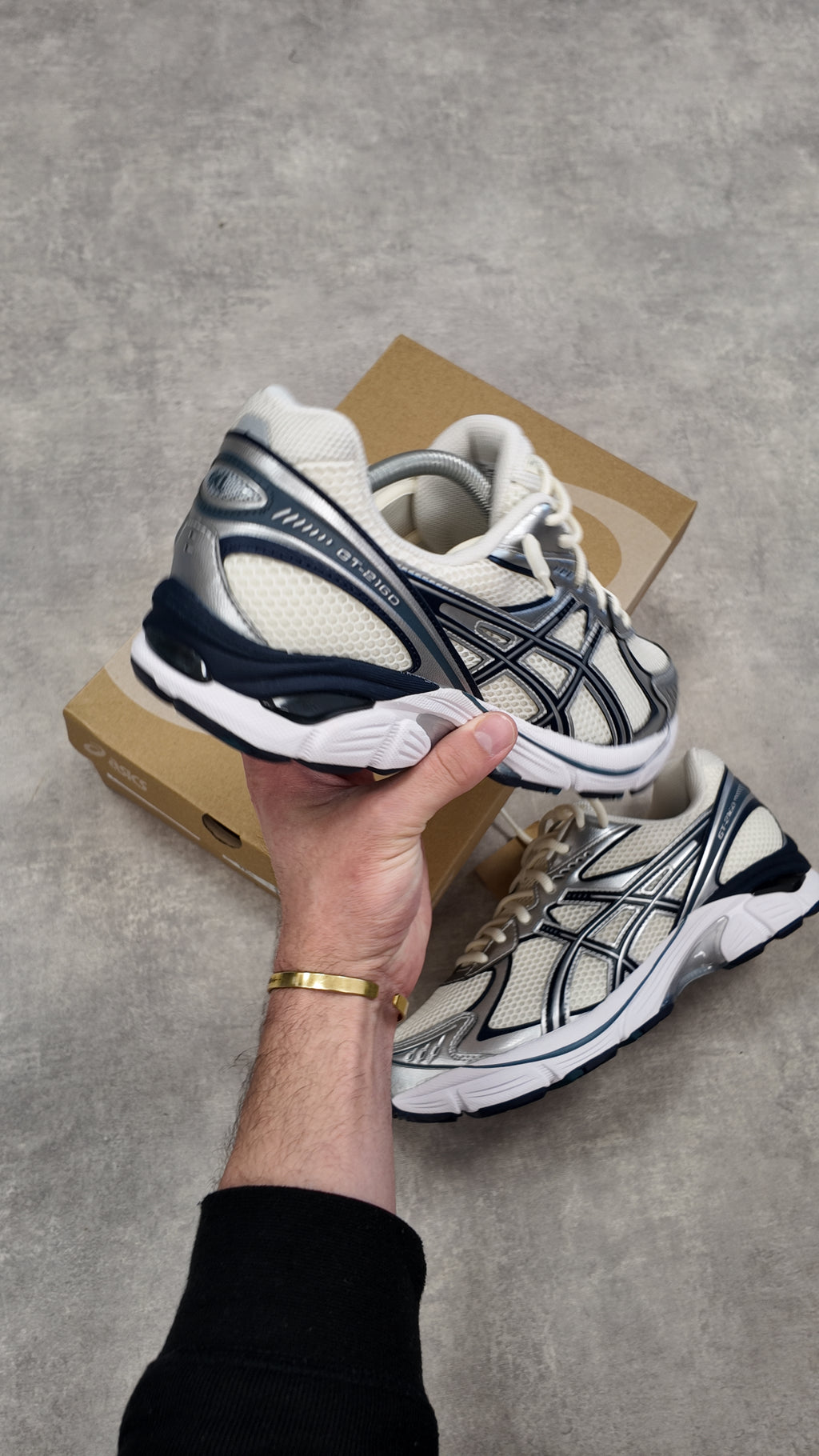 ASICS GT-2160 CREAM/RAW INDIGO