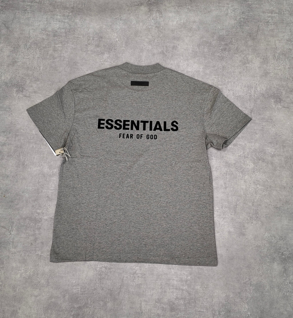 ESSENTIALS FEAR OF GOD  DARK OATMEAL-SHIRT- SS22