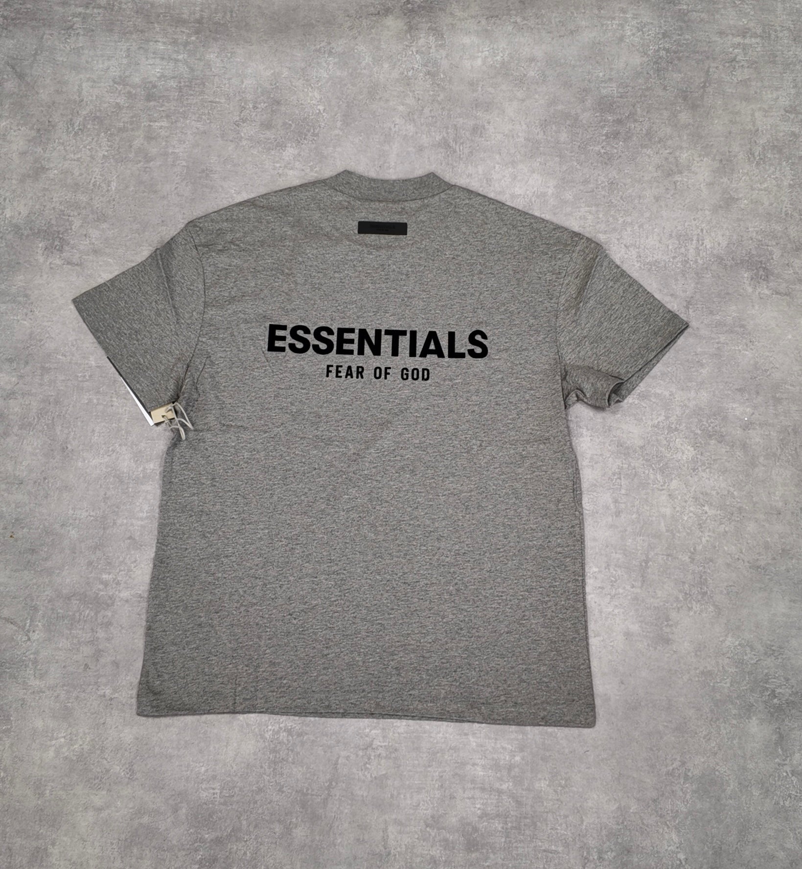 ESSENTIALS FEAR OF GOD  DARK OATMEAL-SHIRT- SS22