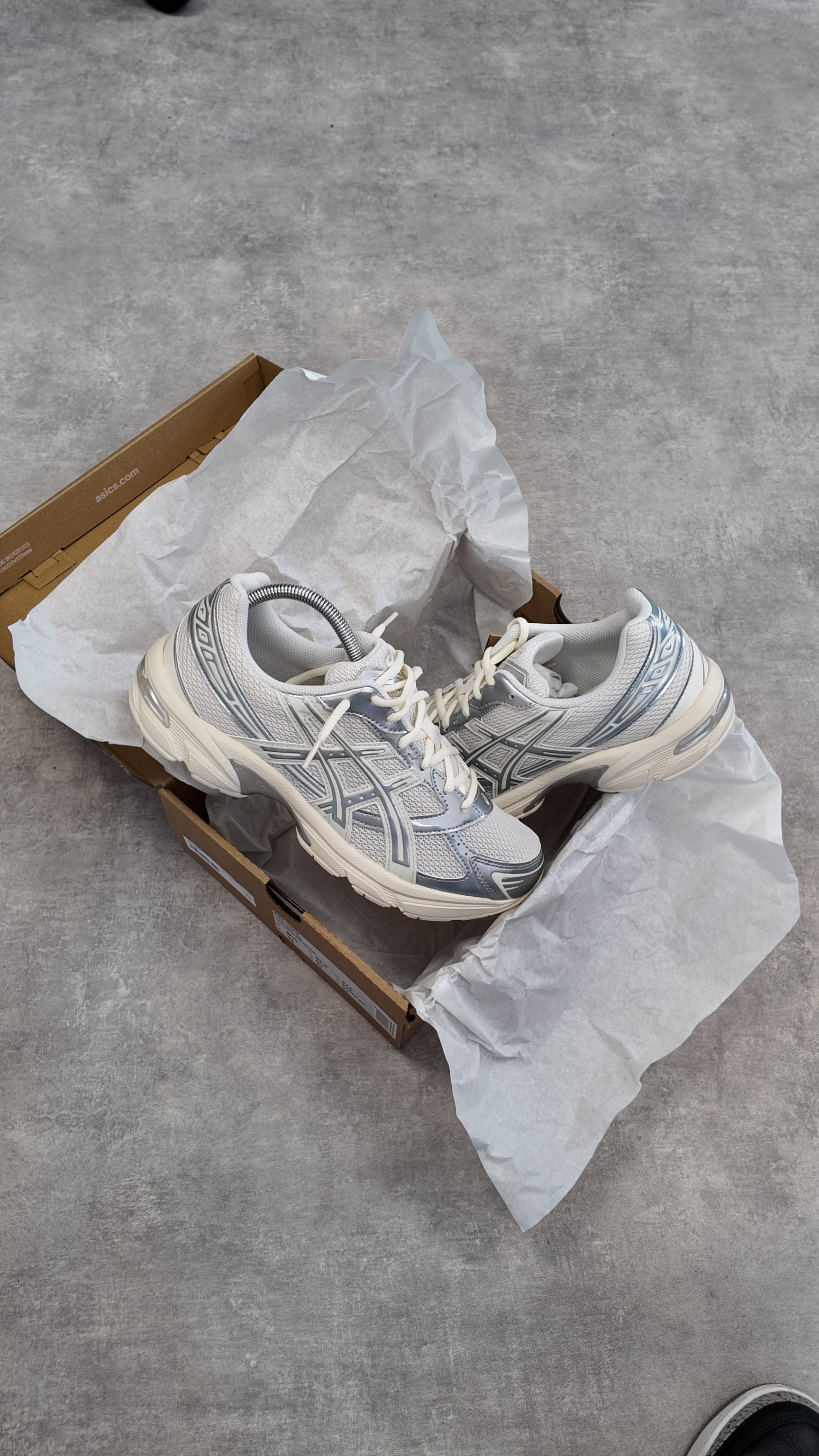 ASICS GEL-1130 CREAM/PURE SILVER
