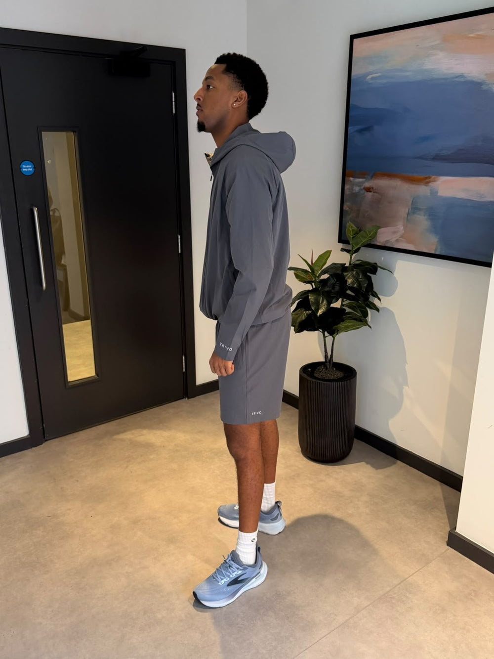 Trivo Everyday Windrunner Slate Grey