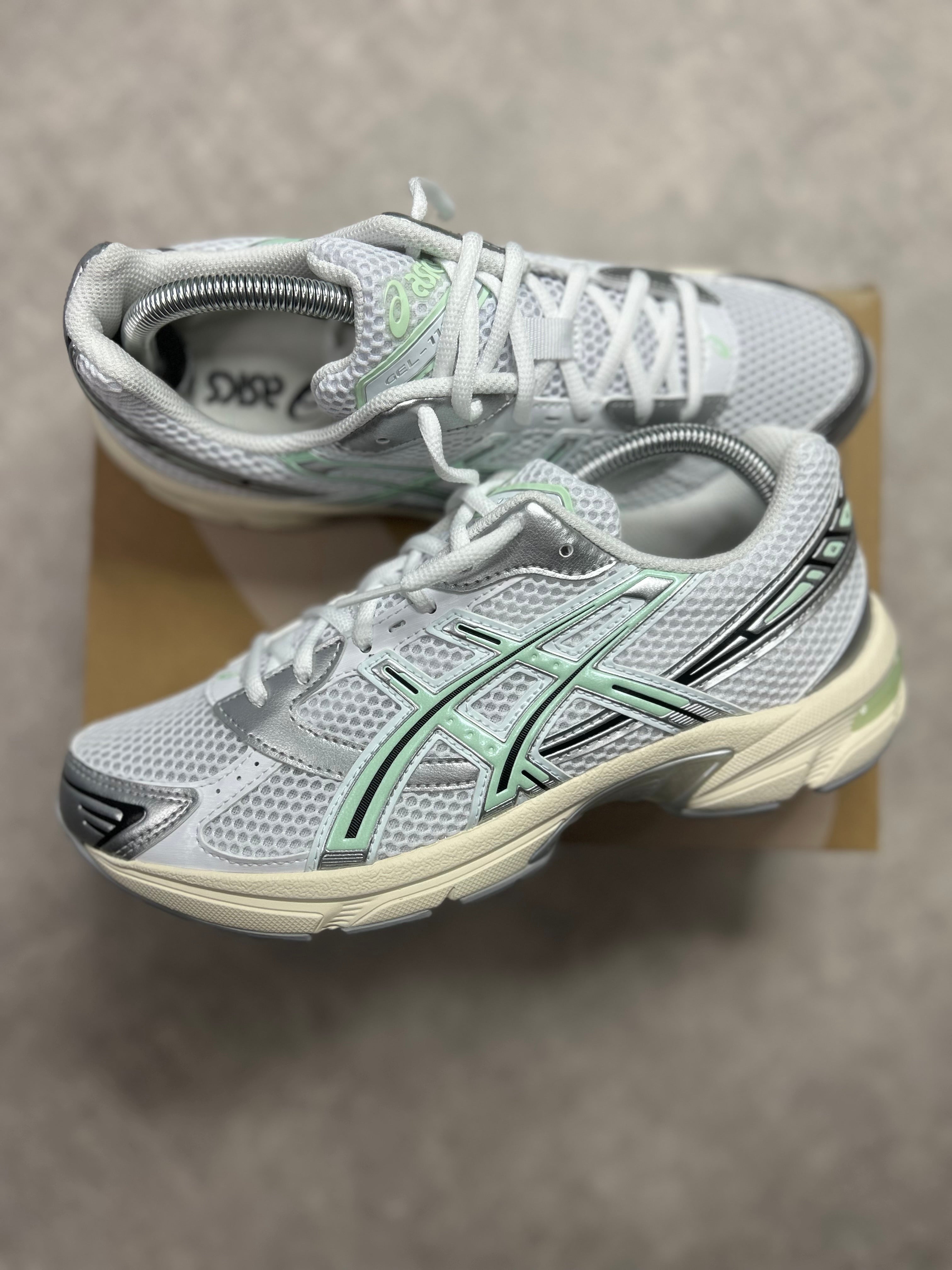 Asics Gel-1130 silver mint white