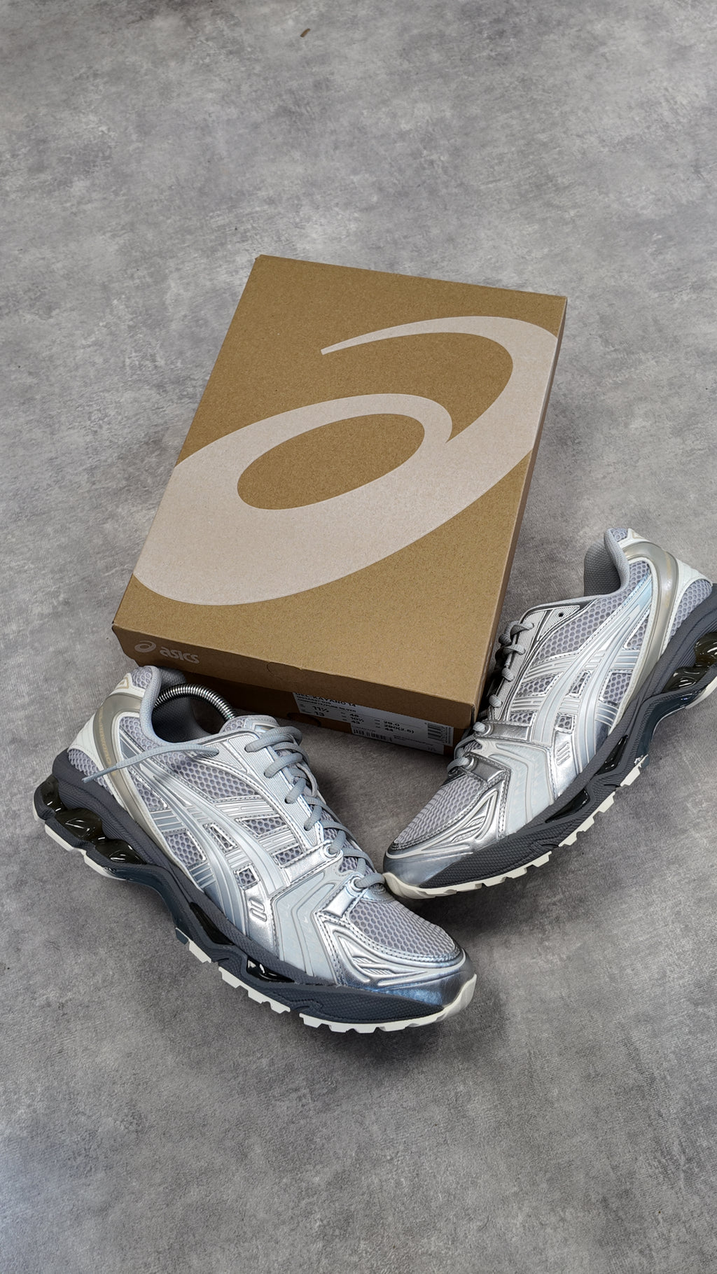 ASICS GEL-KAYANO 14 CONCRETE/PURE SILVER