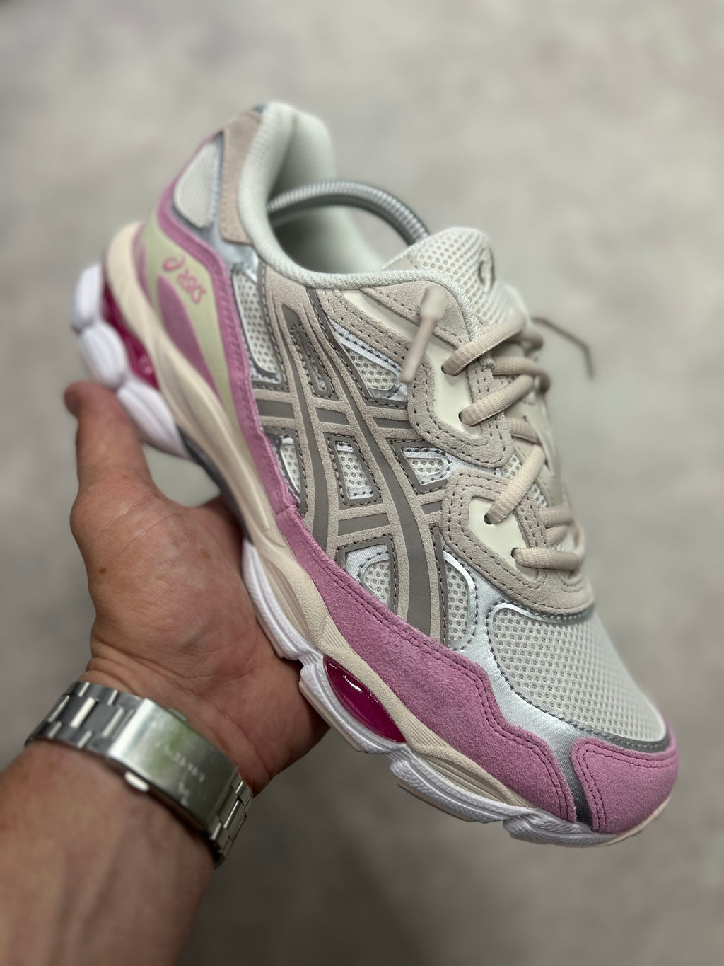 Asics Gel NYC pink mineral beige