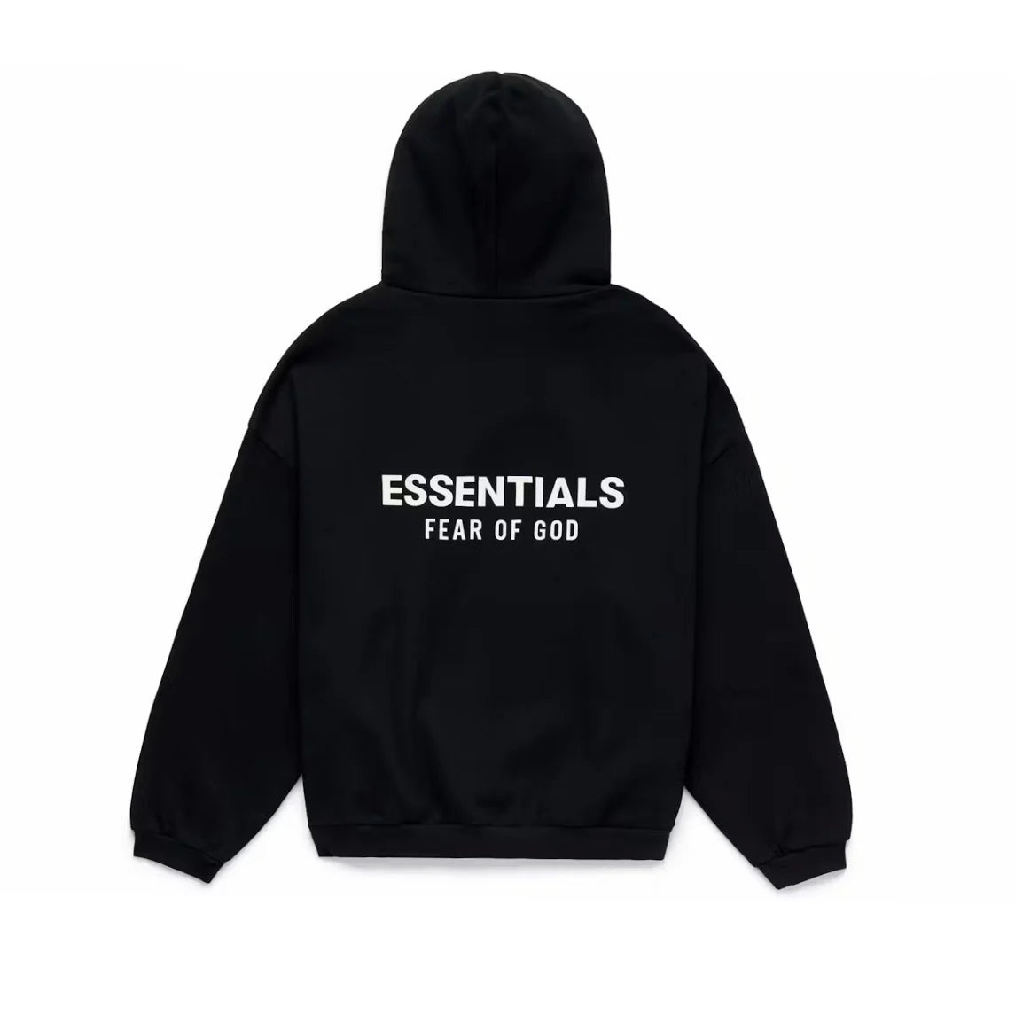 ESSENTIALS FEAR OF GOD FW24 HOODIE - JET BLACK