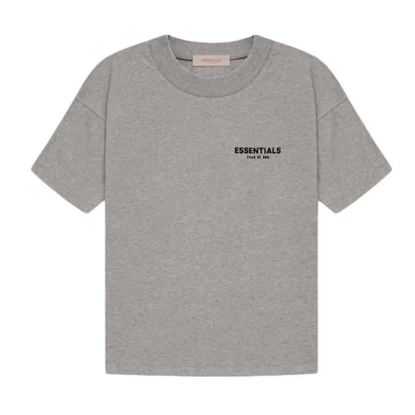 ESSENTIALS FEAR OF GOD  DARK OATMEAL-SHIRT- SS22