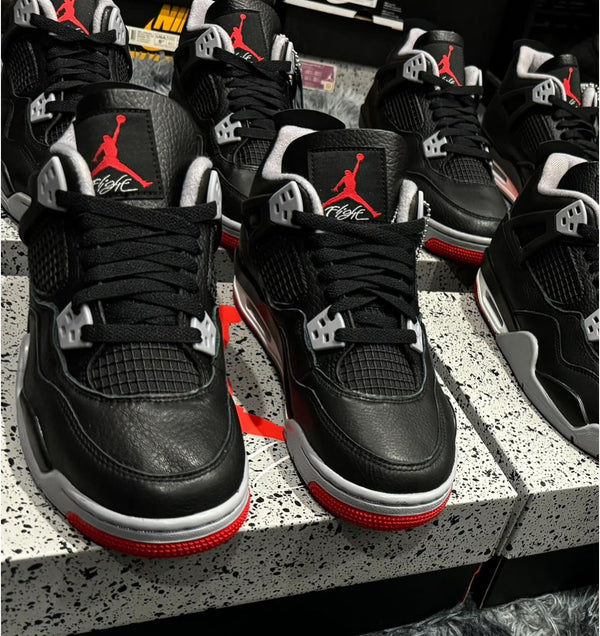 Air Jordan 4 Bred reimagined GS