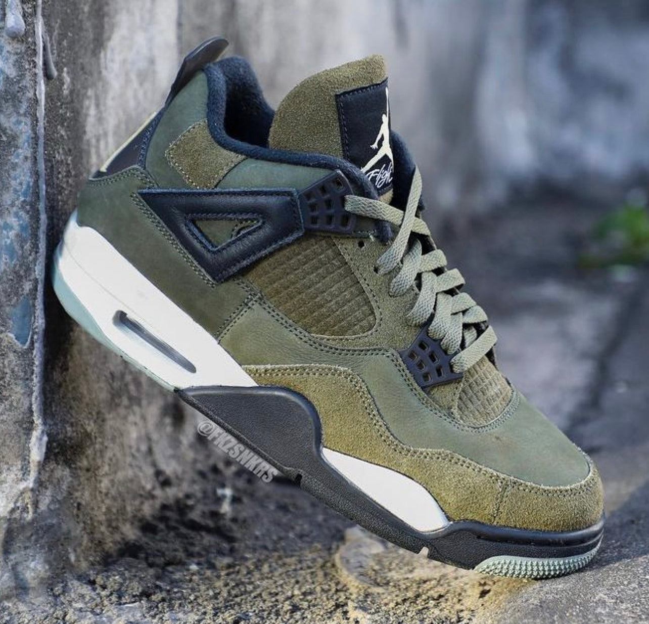 jordan 4s khaki