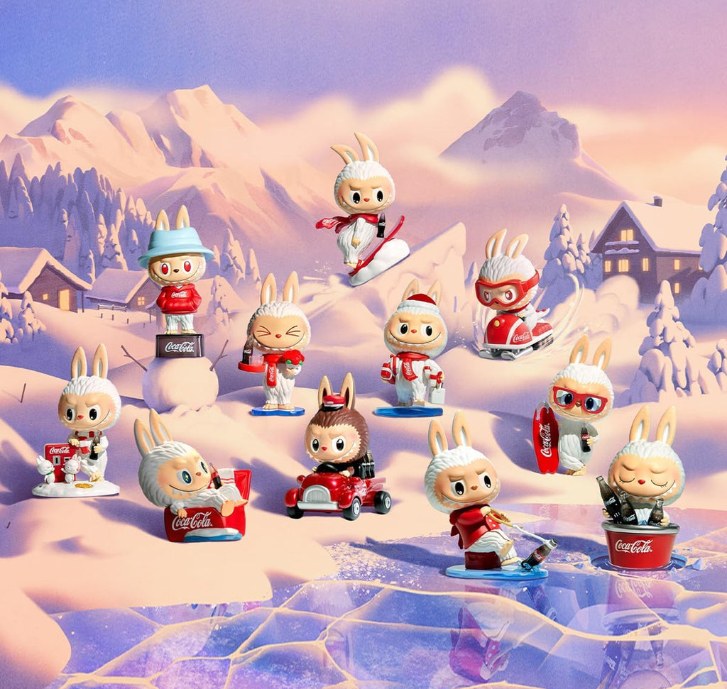 POP MART The Monsters labubu  Coke Cola figures