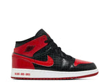 Air Jordan 1 Mid 'Bred' - GS