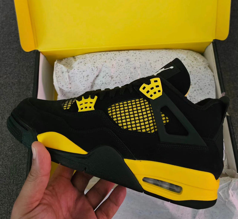 Air Jordan 4 Yellow Thunder GS