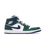 Air Jordan 1 Mid  SE 'Navy White Green'