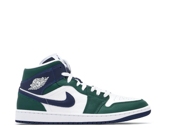 Air Jordan 1 Mid  SE 'Navy White Green'