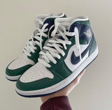 Air Jordan 1 Mid  SE 'Navy White Green'