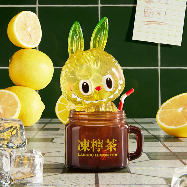 Pop Mart the monsters Labubu lemon tea figure