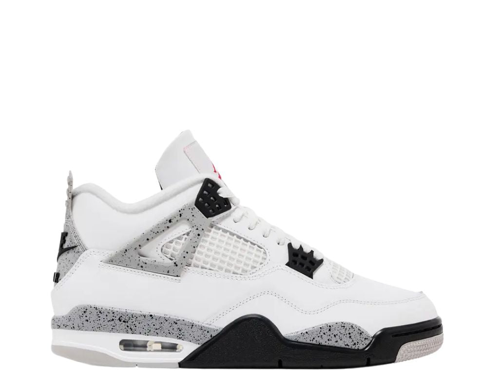 Air Jordan 4 white cement