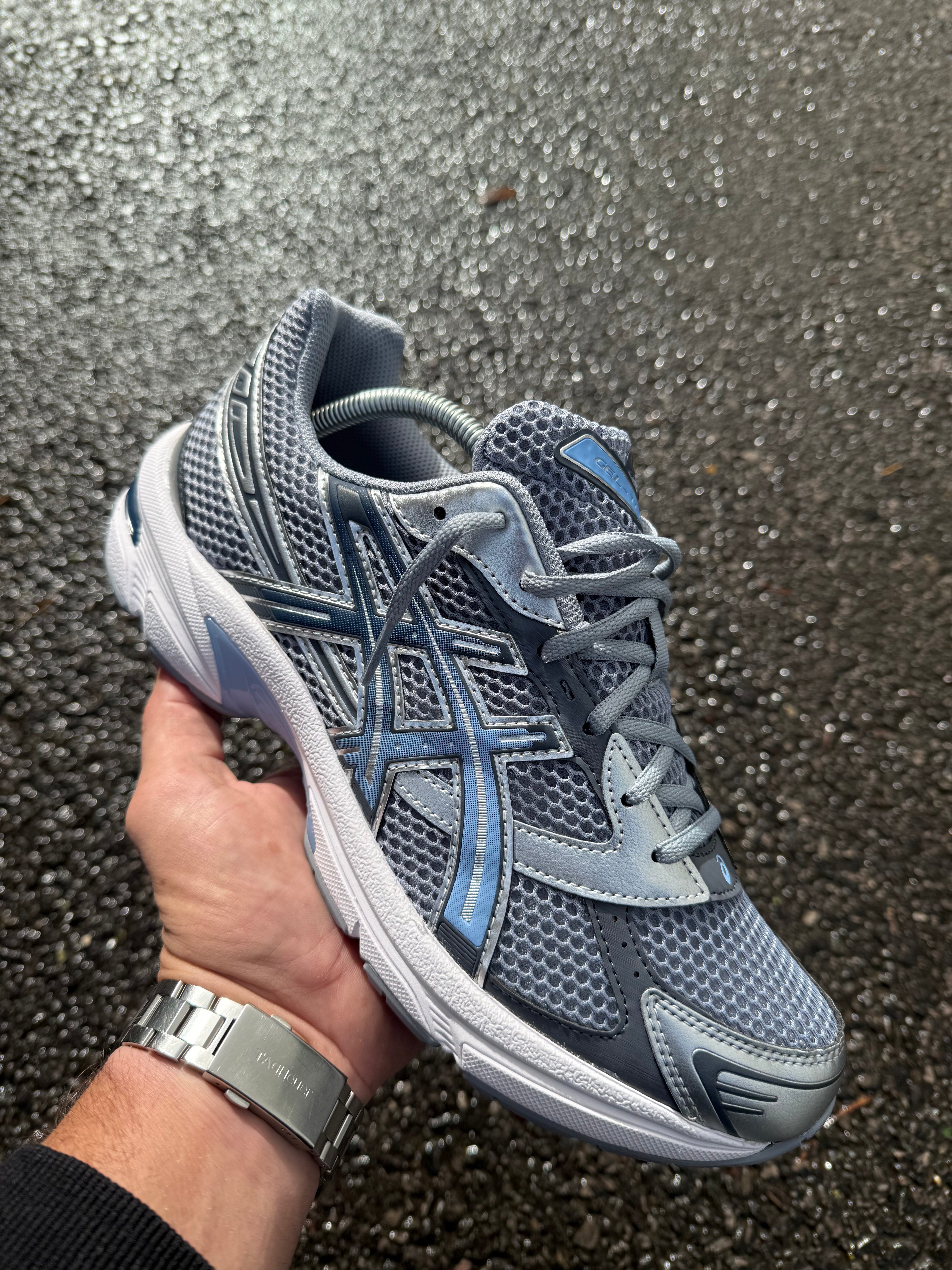ASICS GEL-1130 gravel silver blue fade