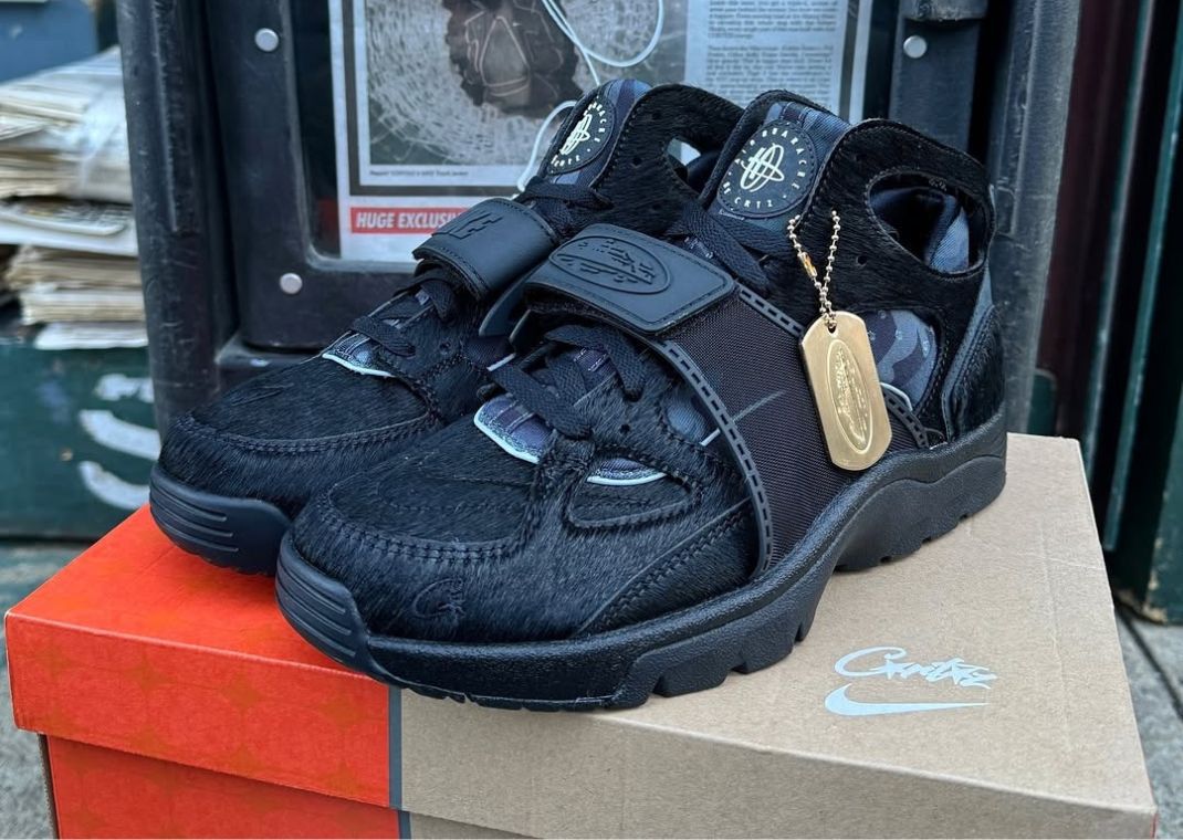 NIKE AIR TRAINER HUARACHE CRTZ BLACK