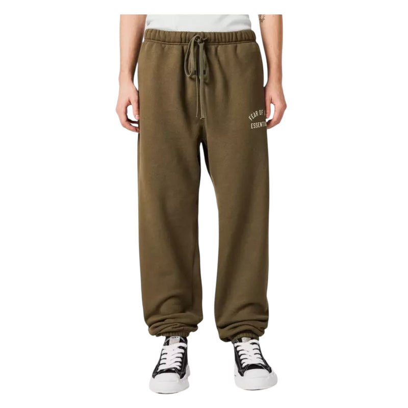 ESSENTIALS FLEECE SWEATPANTS MILITARY