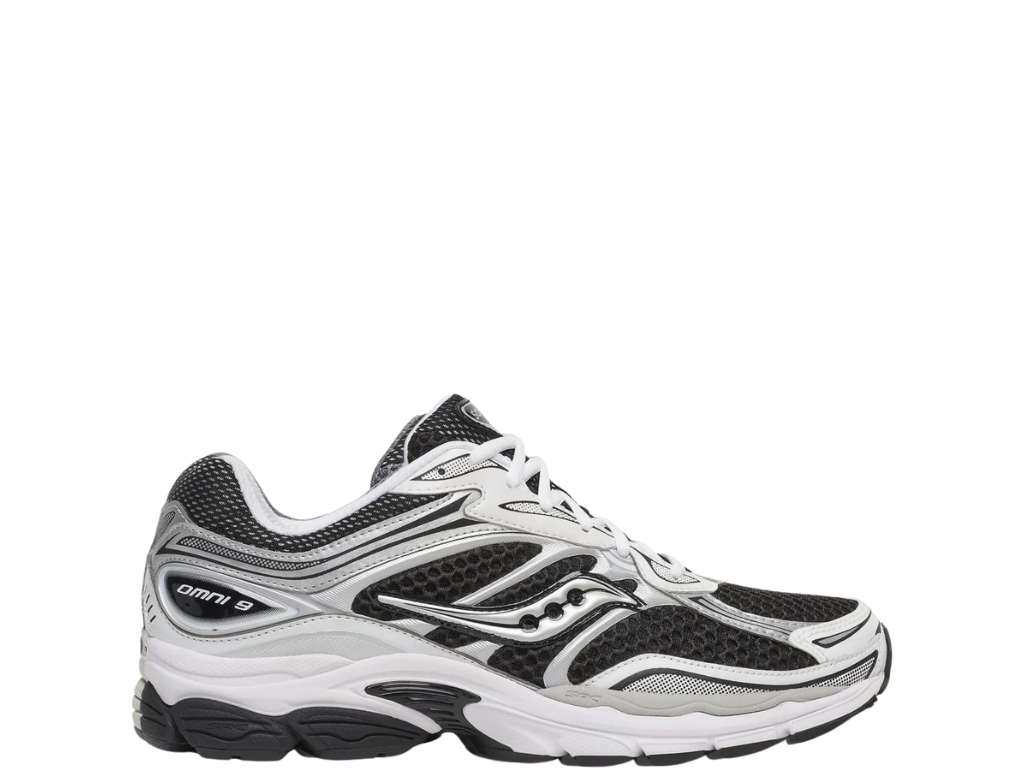 SAUCONY PROGRID OMNI 9 -BLACK WHITE