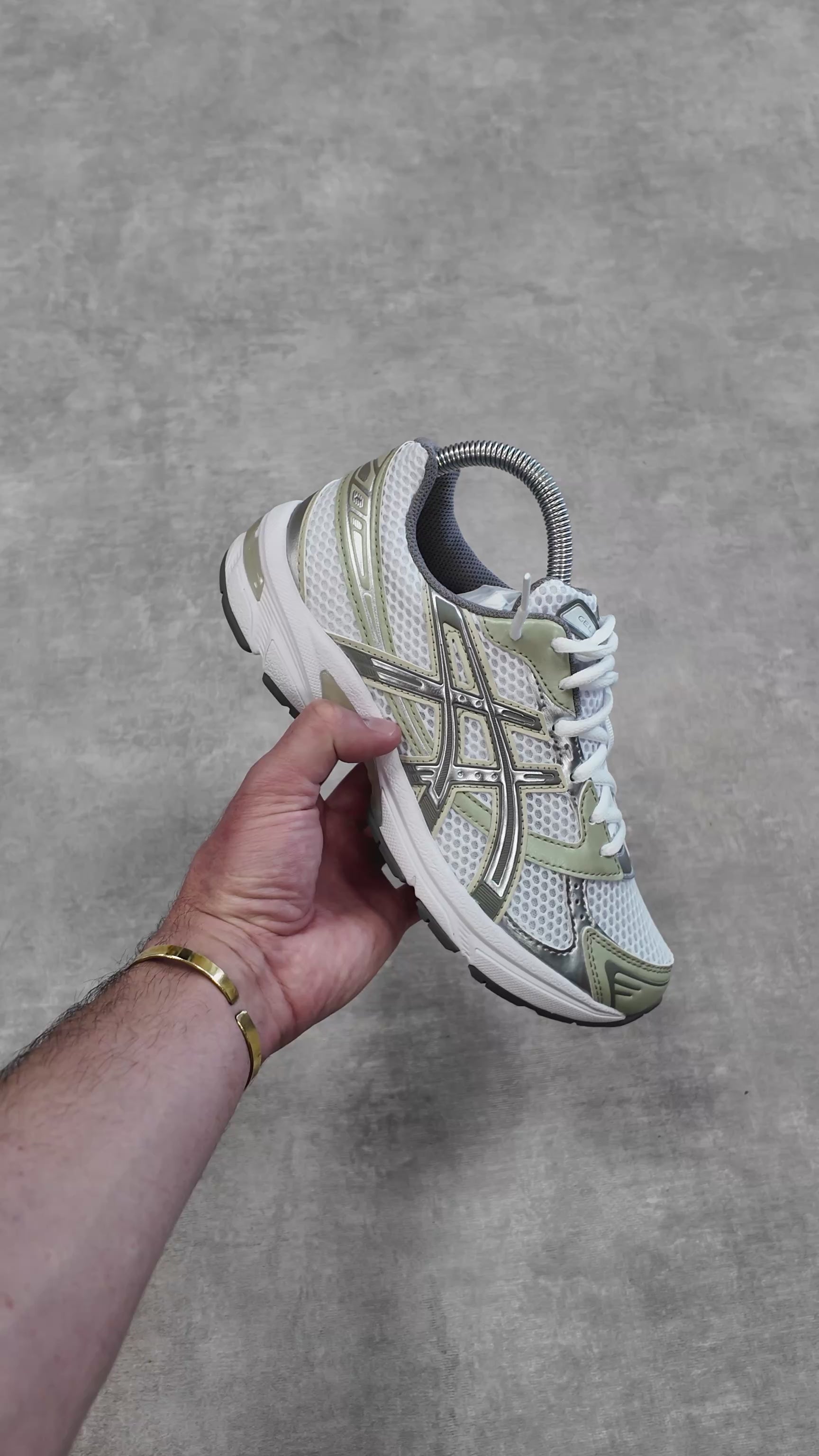 ASICS GEL-1130  WHITE/LEAF GREEN