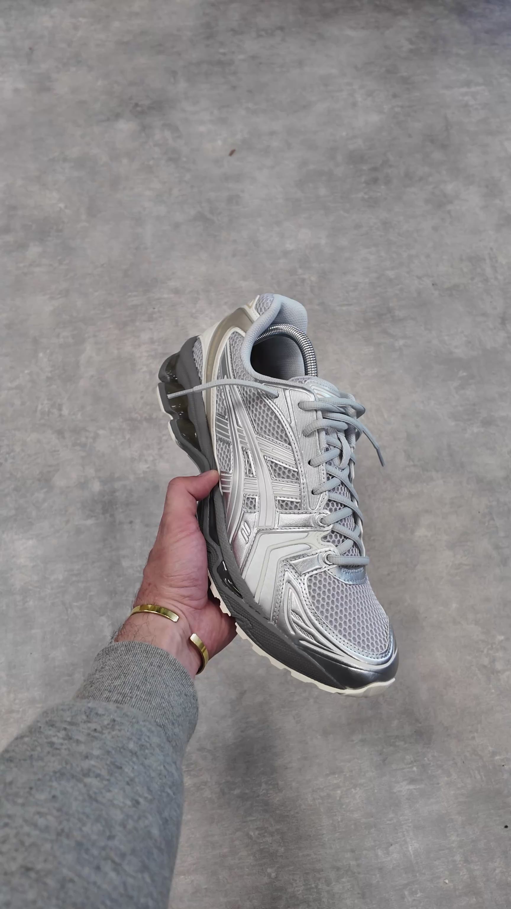 ASICS GEL-KAYANO 14 CONCRETE/PURE SILVER