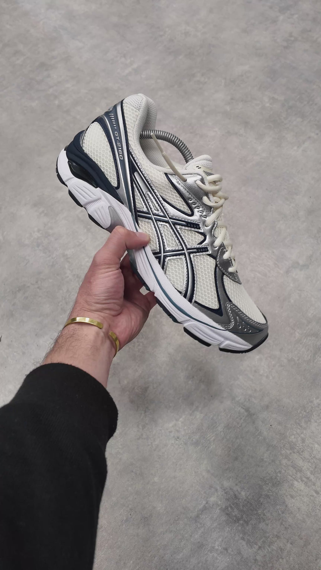 ASICS GT-2160 CREAM/RAW INDIGO