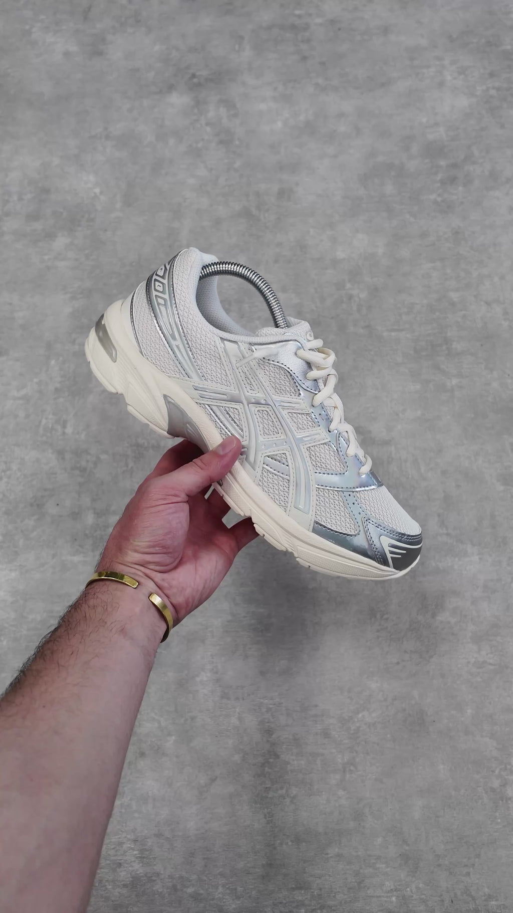 ASICS GEL-1130 CREAM/PURE SILVER