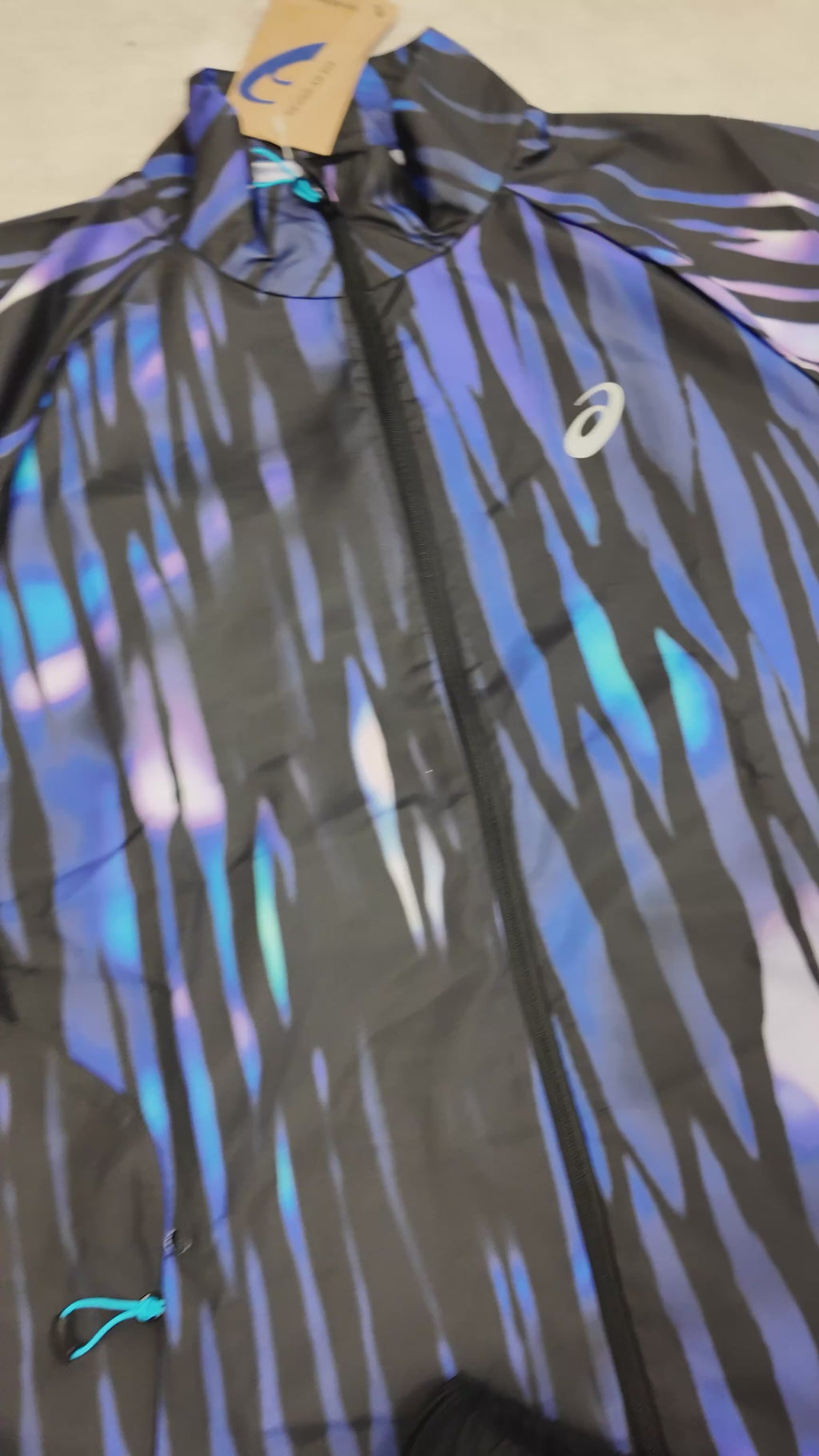 ASICS ACTIVE WEAR JACKET - BLUE EXPANSE